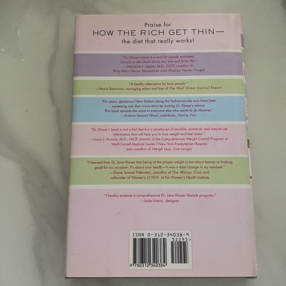 How The Rich Get Thin by Jana Klauer, M.D. - Picture 3 of 3